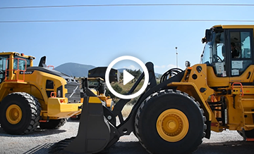 Volvo Lastikli Yükleyiciler Bom ve Kova Otomatiği